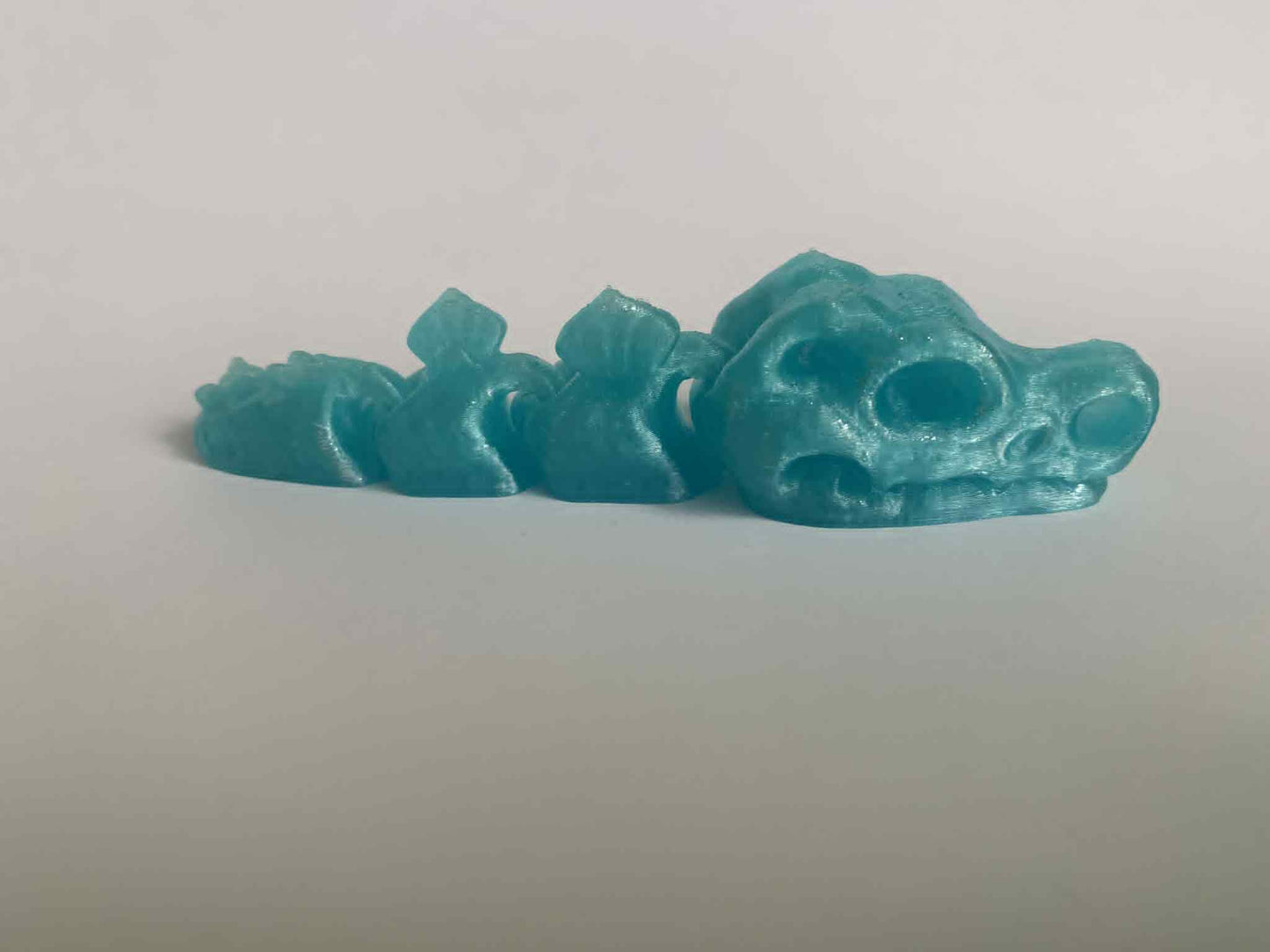 Flexi czaszka dinozaura kryształowa