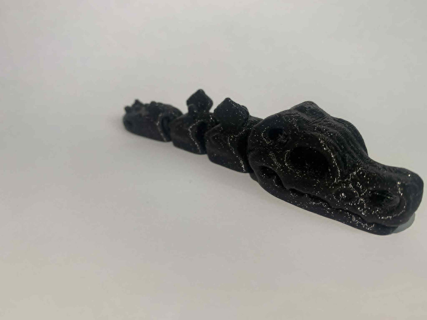 Flexi czaszka dinozaura kosmiczna czerń