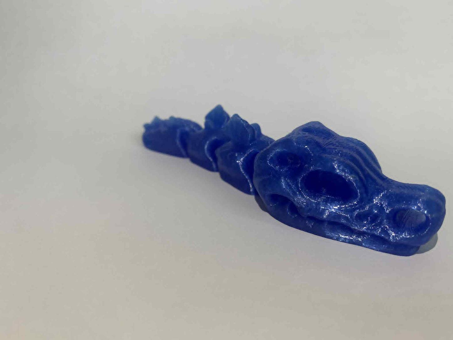 Flexi czaszka dinozaura błekitny